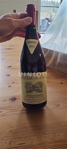 Thung lũng Rhône Côtes-du-rhône Château S Tours Réserve 2021