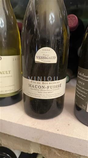 Burgundi Mâcon ja Mâcon-kylät Pierre Vessigaud Les Tiches 2006