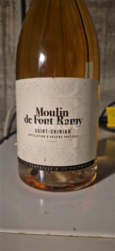 Languedoc Saint-Chinian Moulin de Font Ramy 2018