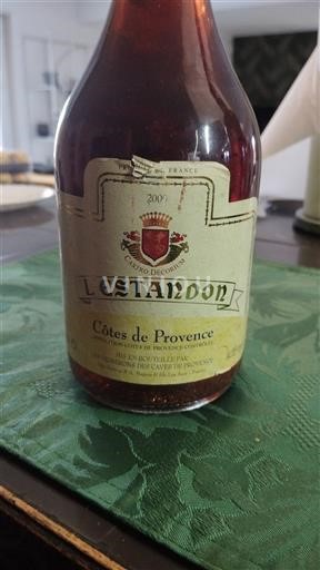 Provence Côtes-de-provence Lestandon 2000