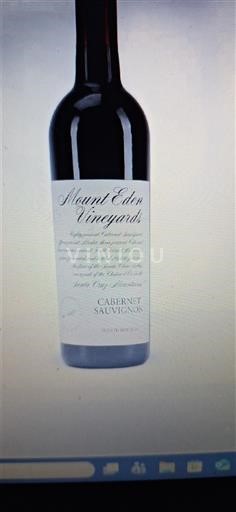 Californische AVA's Santa Cruz Mountains Mount Eden Vineyards 2017