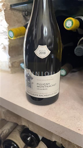Borgogna Puligny-Montrachet Jean-Claude Bachelet et Fils Les Aubues 2018