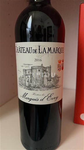 Bordeaux Haut-Médoc Château La Marque 2016