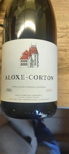 Borgonha Aloxe-Corton Château Corton C 2017