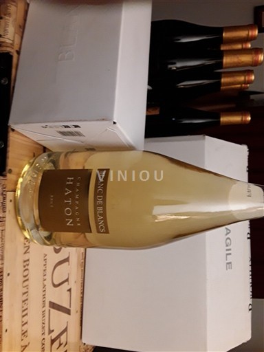 Champagne Sâm-panh Champagne Haton Blanc de Blancs Không niên vụ