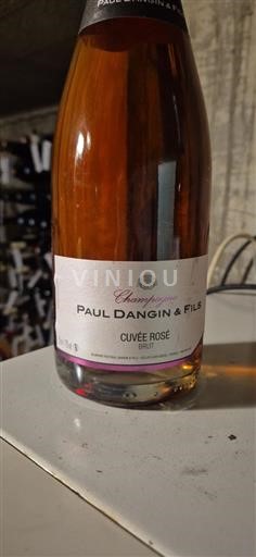 Samppanja Paul Dangin & Fils Rosé Ei vuosikertaa