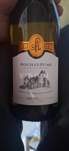 Loire-dalen Pouilly-fumé Château L'Abbaye de St Laurent Morlet Ikke årgangsbestemt
