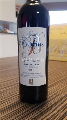 Lounais-Ranska Côtes-de-duras Domaine S Bertins Terre Blanche 2024