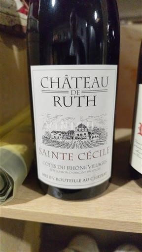 Rhônetal Côtes-du-Rhône-Dörfer Château Ruth Sainte Cécile 2024