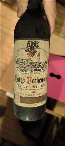 Bordeaux Saint-Émilion Côtes Rocheuses 1970