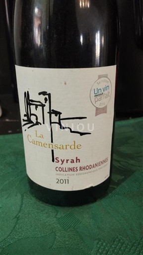 Alps and Rhone Valley Rhône Hills La Camensarde Syrah 2011