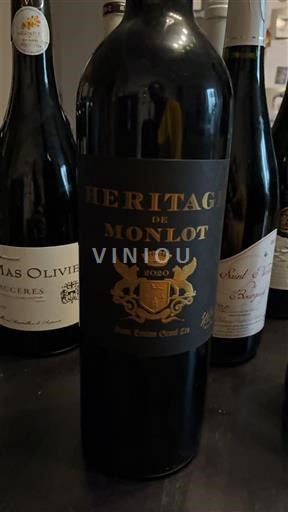 Bordeaux Saint-Émilion Grand Cru Grand Cru Monlot Héritage de Monlot 2020