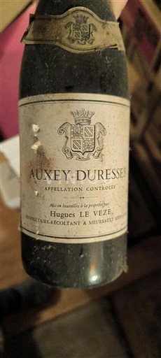 Bourgondië Auxey-Duresses Hugues Le Vézé 1986