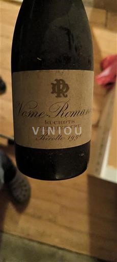 Bourgogne Vosne-romanée Premier Cru Domaine Robert Arnoux 1990