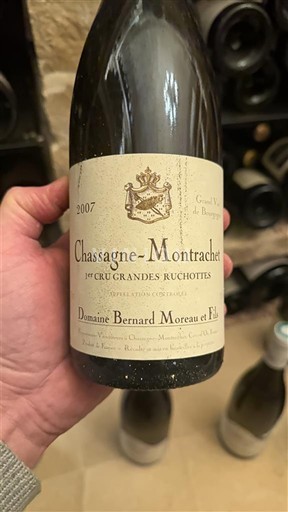 Burgundsko Nespecifikováno Premier Cru Domaine Bernard Moreau et Fils 1er Cru Grandes Ruchottes 2007