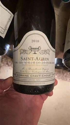Burgundsko Saint-Aubin Premier Cru Domaine Chavy-Chouet 1er Cru - Les Murgers des Dents de Chien 2010