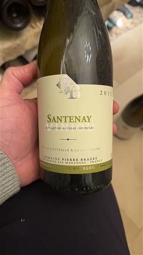 Vini Rouge sec Domaine Pierre Brzey 2015 Francia Borgogna Santenay AOC
