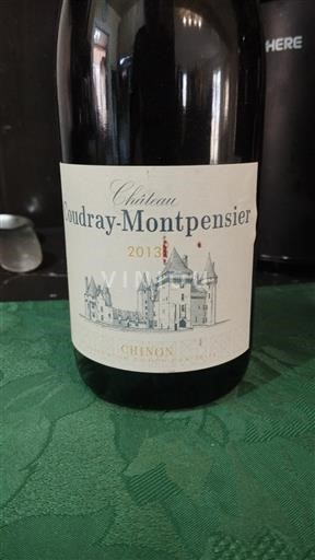 Údolí Loiry Chinon Château Coudray-Montpensier 2013