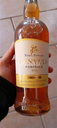 Ruzijon Banyuls Terres des Templiers Fontaulé 2015