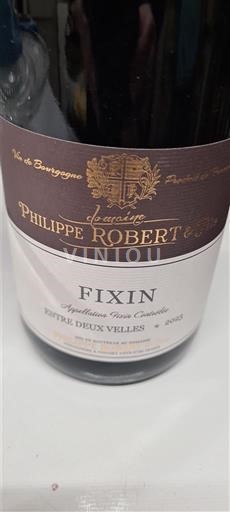 Bourgondië Fixin Domaine Philippe Robert Entre Deux Velles Niet-geïntegreerd