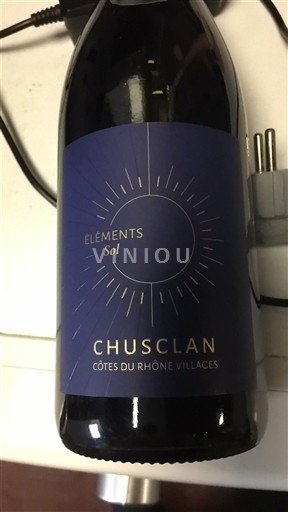 Rhônen laakso Côtes-du-rhône-villages Chusclan Éléments Sol 2022