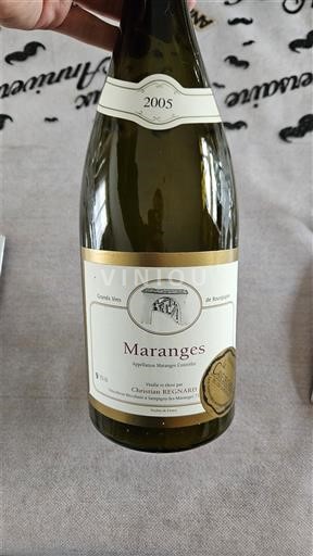 Burgundija Maranges Christian Regnard 2005