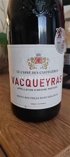 Rona dolina Vacqueyras Le Carré des Castelières 2023