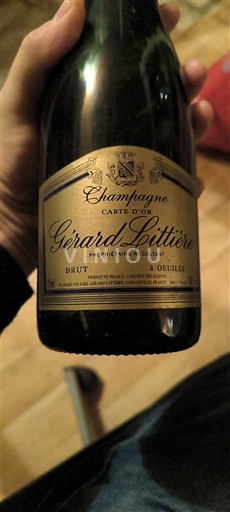 Champagne Champagner Gérard Littiére Carte d'Or Ohne Jahrgang