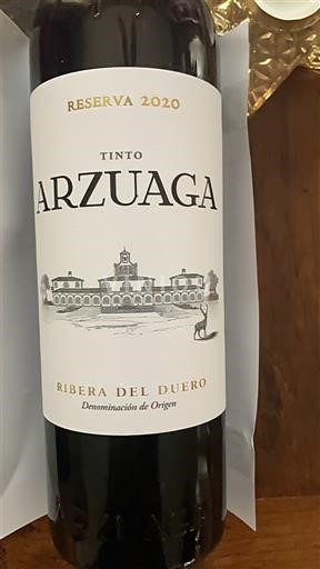Castela e Leão Ribera del Duero Arzuaga Reserva 2020