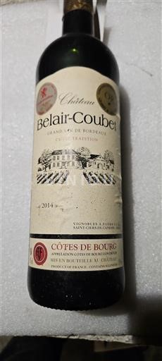 Bordeaux Côtes-de-bourg Château Belair-Coubet Tradition 2012