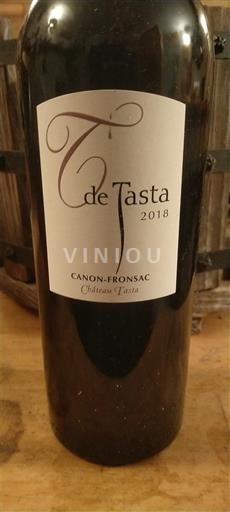 Bordeaux Canon-Fronsac Château Tasta T de Tasta 2018