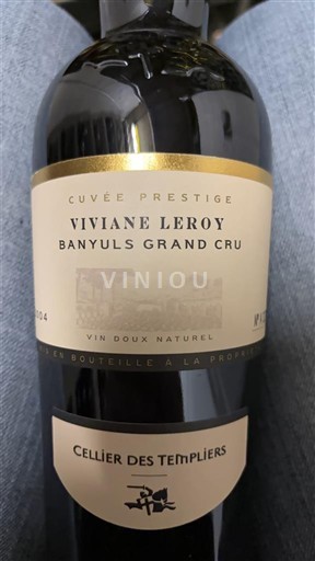 Roussillon Banyuls Grand Cru Cellier des Templiers Prestige Viviane Leroy 2004