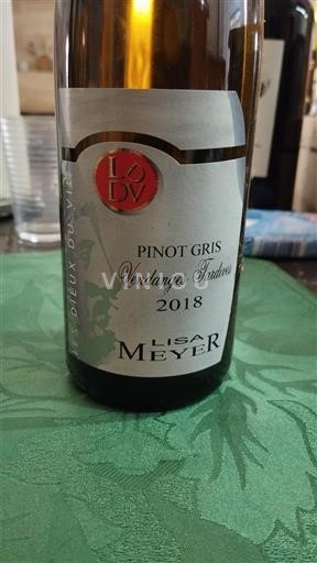 Elsass Vendanges Tardives Lisa Meyer 2018