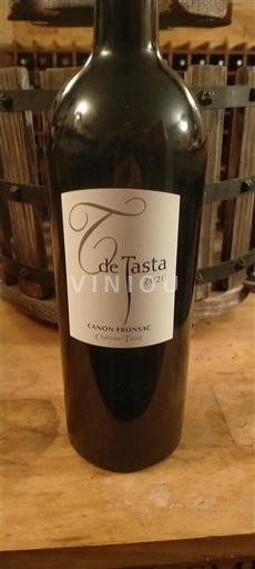Bordeaux Canon-Fronsac Château Tasta T de Tasta 2020