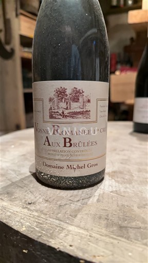 Burgundi Vosne-Romanée Premier Cru Domaine Michel Gros Aux Brûlées 2009