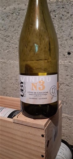 Sudoeste Côtes de Gascogne Domaine UBY Numéro 3 2023