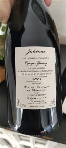 Beaujolais Juliénas Les Bruyères 2013