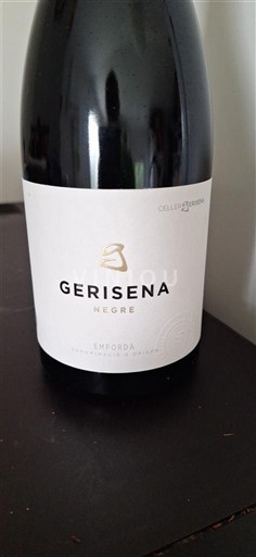Katalonia Empordà Celler Gerisena Negre 2023