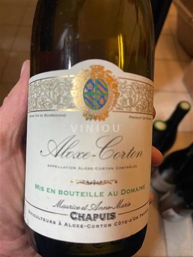 Borgoña Aloxe-Corton Chapuis 2017