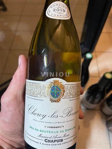 Borgoña Chorey-lès-Beaune Chapuis 2019