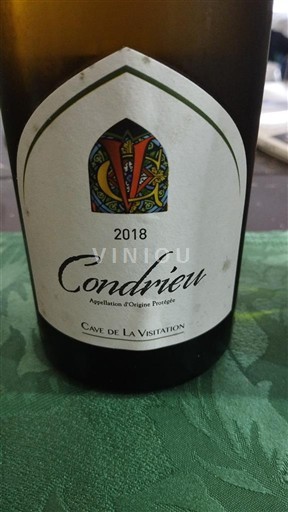 Rhônedalen Condrieu Cave de la Visitation 2018