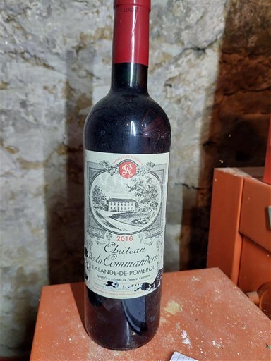 Burdeos Lalande-de-Pomerol Château La Commanderie 2016