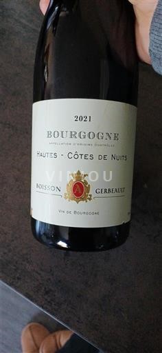 Bourgogne Hautes Côtes de Nuits Boisson Gerbeault 2021