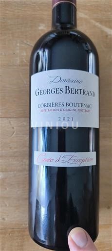 Languedok Corbières-boutenac Domaine Georges Bertrand d'Exception 2021
