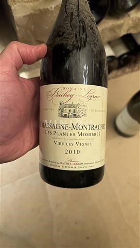 Burgundy Chassagne-Montrachet Domaine Bachey-Legros Les Plantes Momières Vieilles Vignes 2010