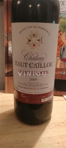 Bordeaux Lalande-de-Pomerol Château Haut Caillou 2009
