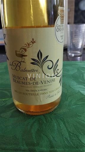 Vallée du Rhône Muscat-de-beaumes-de-venise Les Balmettes 2020