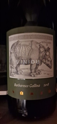 Piemont Barbaresco Vietti Gallina 2018