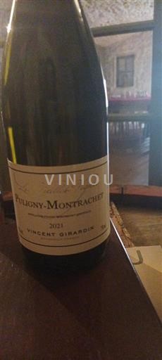Borgogna Puligny-Montrachet Vincent Girardin 2021