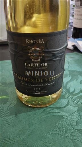 Vallée du Rhône Muscat-de-beaumes-de-venise Rhonéa Carte Or 2016